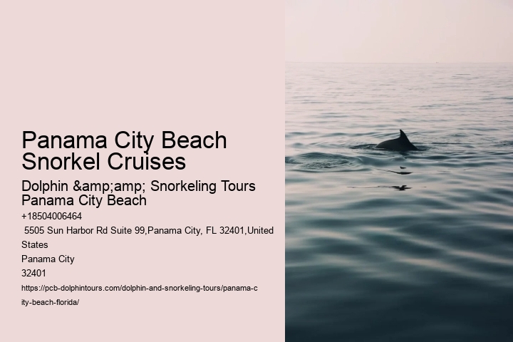 Panama City Beach Snorkel Cruises
